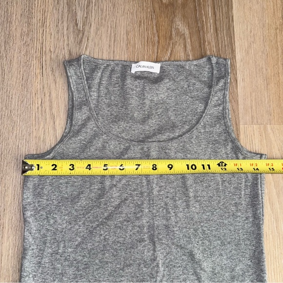 Calvin Klein Basics Dark Gray Tank Top - Size Medium - Picture 5 of 6